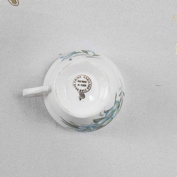 Vintage Hamilton Fine Bone China Teacup & Regency Fine Bone China Saucer - Picture 6 of 9